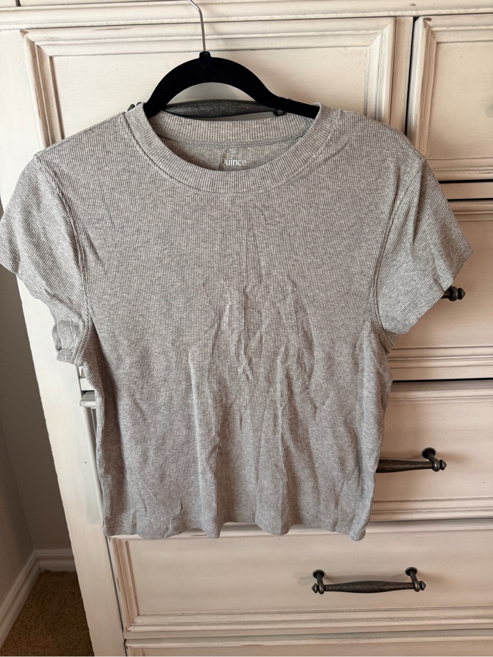 Quince ribbed tee